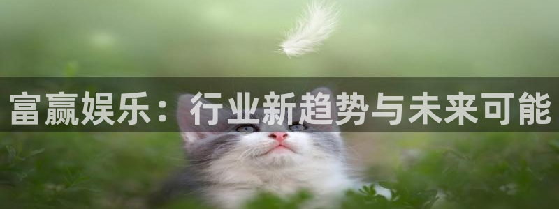 壹号大舞台怎么注册：富赢娱乐：行业新趋势与未来可能
