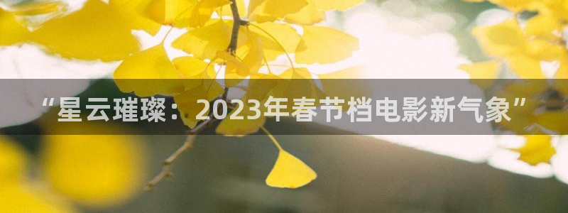 旺财28app下载官网：“星云璀璨：2023年春节档电影新气象”